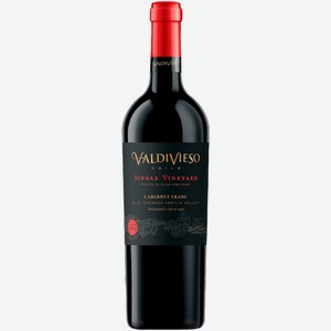 Вино тихое красное сухое Valdivieso SINGLE CABERNET FRANC 2019 0.75 л