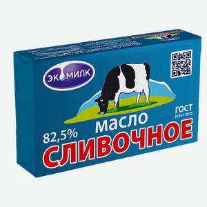 Масло 82,5% 180гр ТМ Экомилк