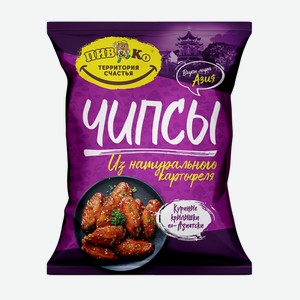 Чипсы Пив&Ко Крылышки по-азиатски 120гр