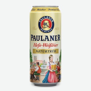 ПАУЛАНЕР Вайссбир 5,5% 0,5л ж/б