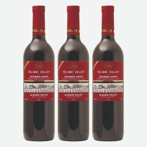 Вино Алазанская Долина столовое красное п/сл Teliani Valley 0,75 л