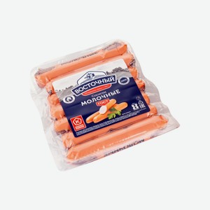 Сосиски Молочные кат. Б в/у 420г КуМК Восточный