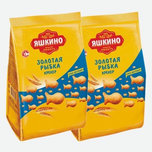 Крекер Золотая рыбка Яшкино 350 г