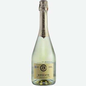 Вино игристое ZB Moscato White Semisweet 0.75 л