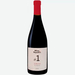Вино ЗГУ Крым Wine Republic ГАВРАС СИРА 2022 0.75 л