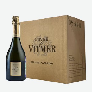 Вино игристое Cuvee de Vitmer 2018 (6 шт.) 0.75 л