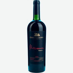 Вино ЗГУ Крым Солнечная Долина МЕГАНОМ РЕЗЕРВ 2019 0.75 л