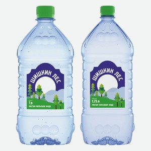 Вода питьевая Шишкин Лес б/г 1,75 л