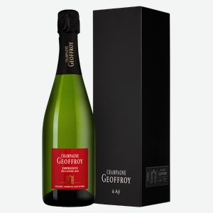 Шампанское Geoffroy Empreinte Blanc de Noirs Premier Cru Brut в подарочной упаковке 0.75 л.
