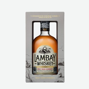 Виски Lambay Malt Irish Whiskey в подарочной упаковке 0.7 л.