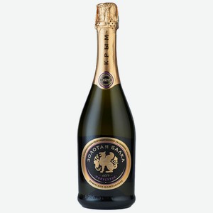 Вино игристое белое полусухое «Золотая Балка» 0.75 л