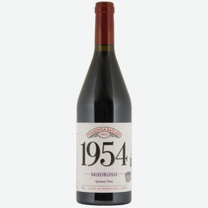 Вино Ивановка Баглары 1954. Мадраса, красное сухое, 13.5%, 0.75л, Азербайджан
