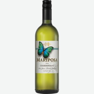 Вино Марипоса Шардоне, белое сухое, 12.5%, 0.75л, Аргентина