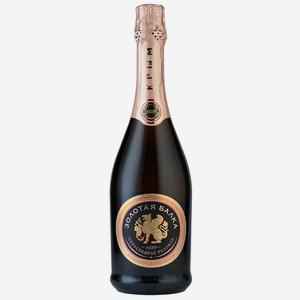 Вино игристое розовое полусладкое «Золотая Балка» 0.75 л
