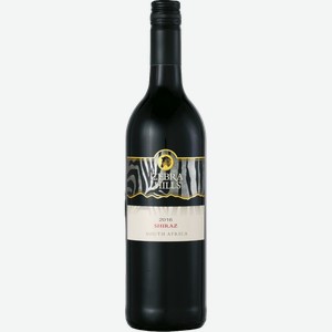Вино Zebra Hills Shiraz красное сухое 14% 750мл