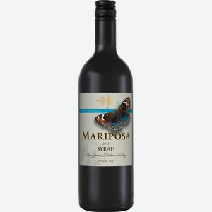 Вино Марипоса Сира, красное сухое, 12.5%, 0.75л, Аргентина