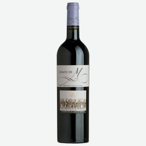Вино Конт де М Кефрайя, красное сухое, 14%, 0.75л, Ливан
