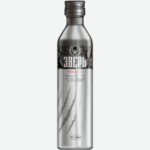 Водка Зверь, 40%, 0.5л, Россия