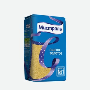 Крупа пшено Мистраль Золотое 900г