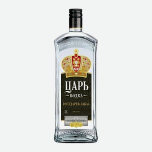 Водка Царь 40% 0.7л