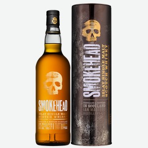 Виски Smokehead в подарочной упаковке, 0.7 л.