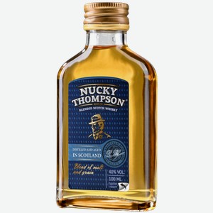 Виски Наки Томпсон купажированный 3 года 0.1л