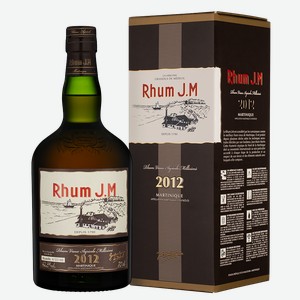 Ром Rhum J.M Millesime в подарочной упаковке, J.M., 0.7 л.