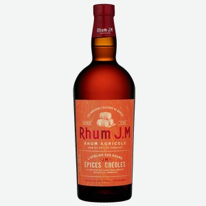 Ром J.M l’Atelier des Rhums J.M Epices Creoles, J.M., 0.7 л.