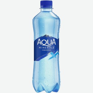 Вода  Аква Минерале  Газированная, ПЭТ, 500 мл