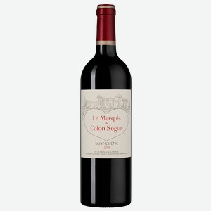 Вино Le Marquis de Calon Segur 0.75 л.