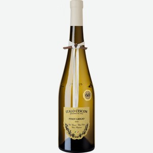 Вино белое Italo Cescon Pinot Grigio Friuli Grave сухое 12%, 750 мл