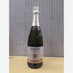 Вино игристое Раймат Брют Натюр белое брют 11,5% 0,75л