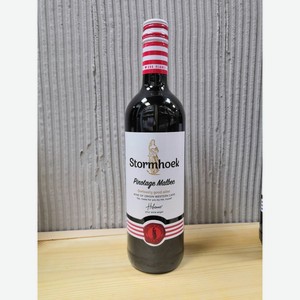 Вино Стормхоук Пинотаж Мальбек сортовое красное сухое 13.5% 0.75л