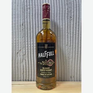Виски купажированный Халффулл 40% 0,5 л