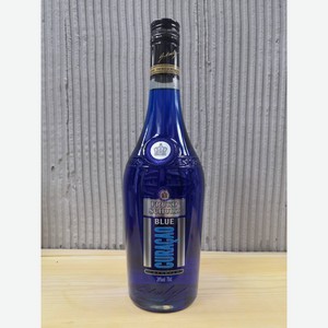 Ликер десертный Фруко Шульц Блю Кюрасао 24% 0,7 л