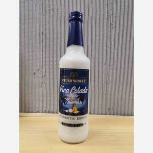 Ликер эмульсионный Фруко Шульц Пина Колада 15% 0,5л