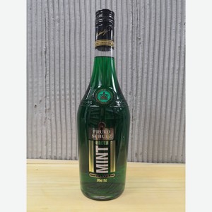 Ликер десертный Фруко Шульц Зеленая мята 24% 0,7л