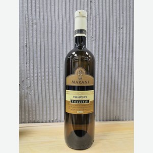 Вино Марани Цинандали белое сухое 13% 0,75л