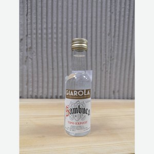 Ликер крепкий Самбука Джарола 40% 0,03л