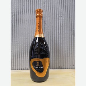 Вино игристое Марани белое полусладкое 12% 0,75л