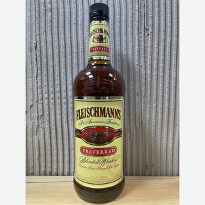 Виски купажированный Флеишманнс Преферд 1л 40%