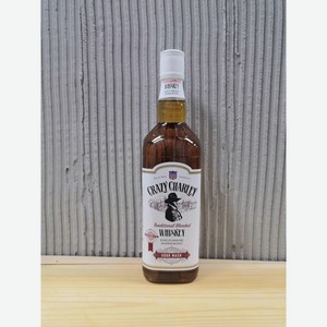 Виски купажированный Крейзи Чарли 40% 0,7л