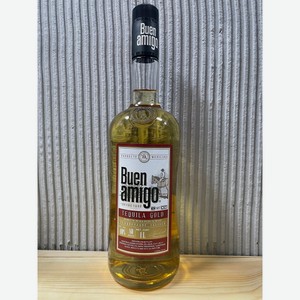 Текила Буэн Амиго Голд 40% 1л