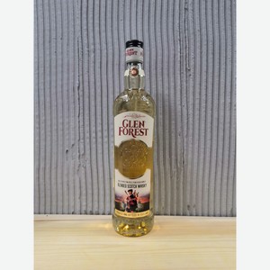 Виски купажированный Глен Форест 40% 0,5л