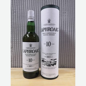 Виски односолодовый Лафройг 10 лет 40% 0,7л п/у