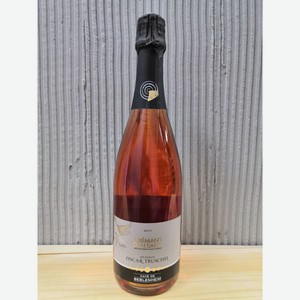 Вино игристое Креман Д’Эльзас розовое брют 12,5% 0,75л