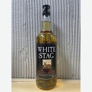 Виски купажированный Уайт Стэг 40% 1л