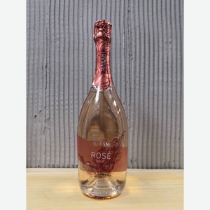 Вино игристое Марани розовое брют 12% 0,75л