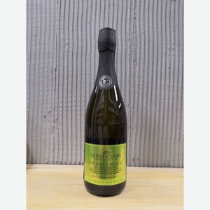 Вино игристое Сент Клер Викарс Чойс Совиньон Блан 12,5% 0,75л