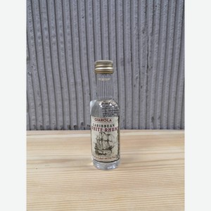 Ром Белый Карибский Джарола 40% 0,03л